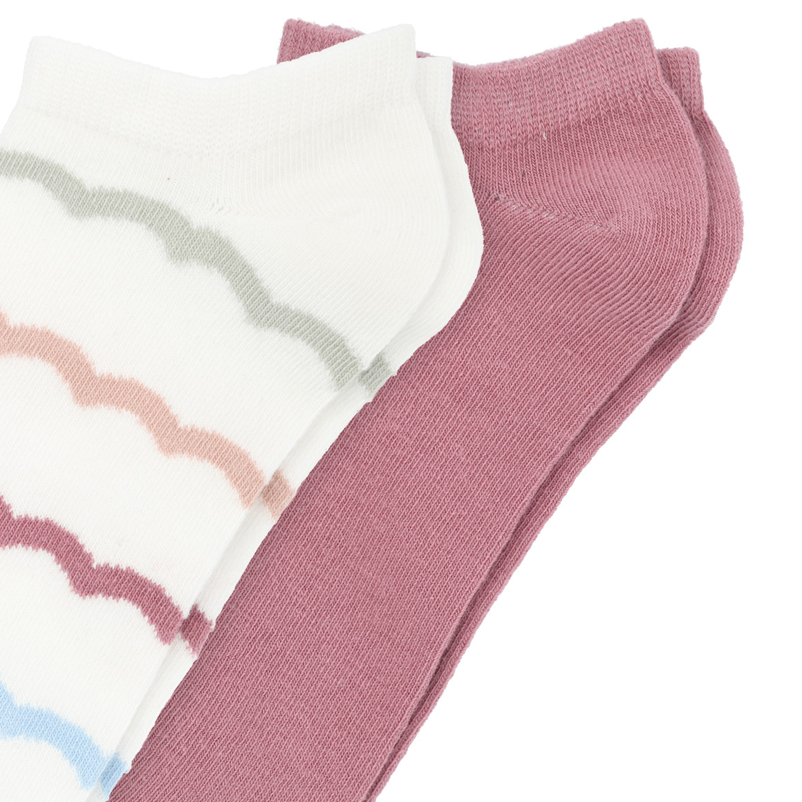 2 Paar Damen Sneaker-Socken im Set