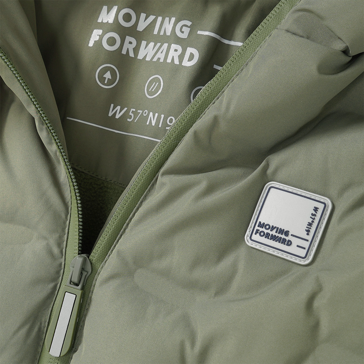 Jungen Winterjacke mit Fleecefutter