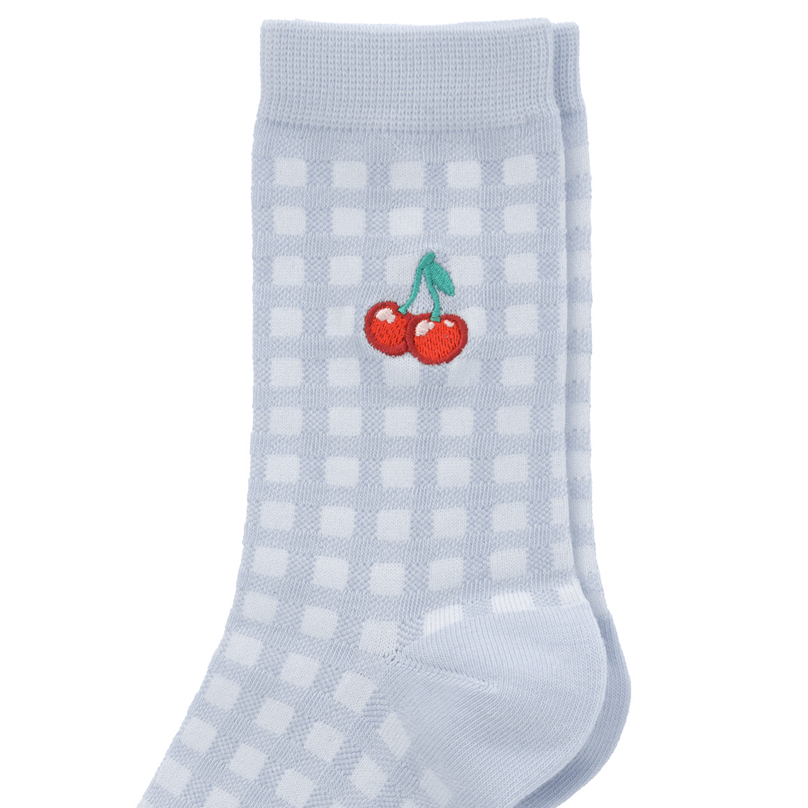 1 Paar Damen Socken mit Stickerei