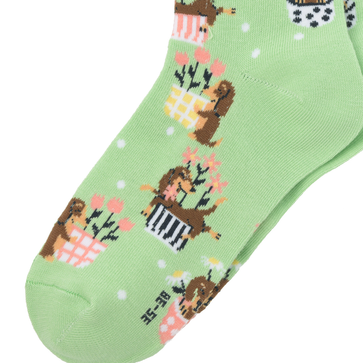 1 Paar Damen Socken mit Fun-Motiv