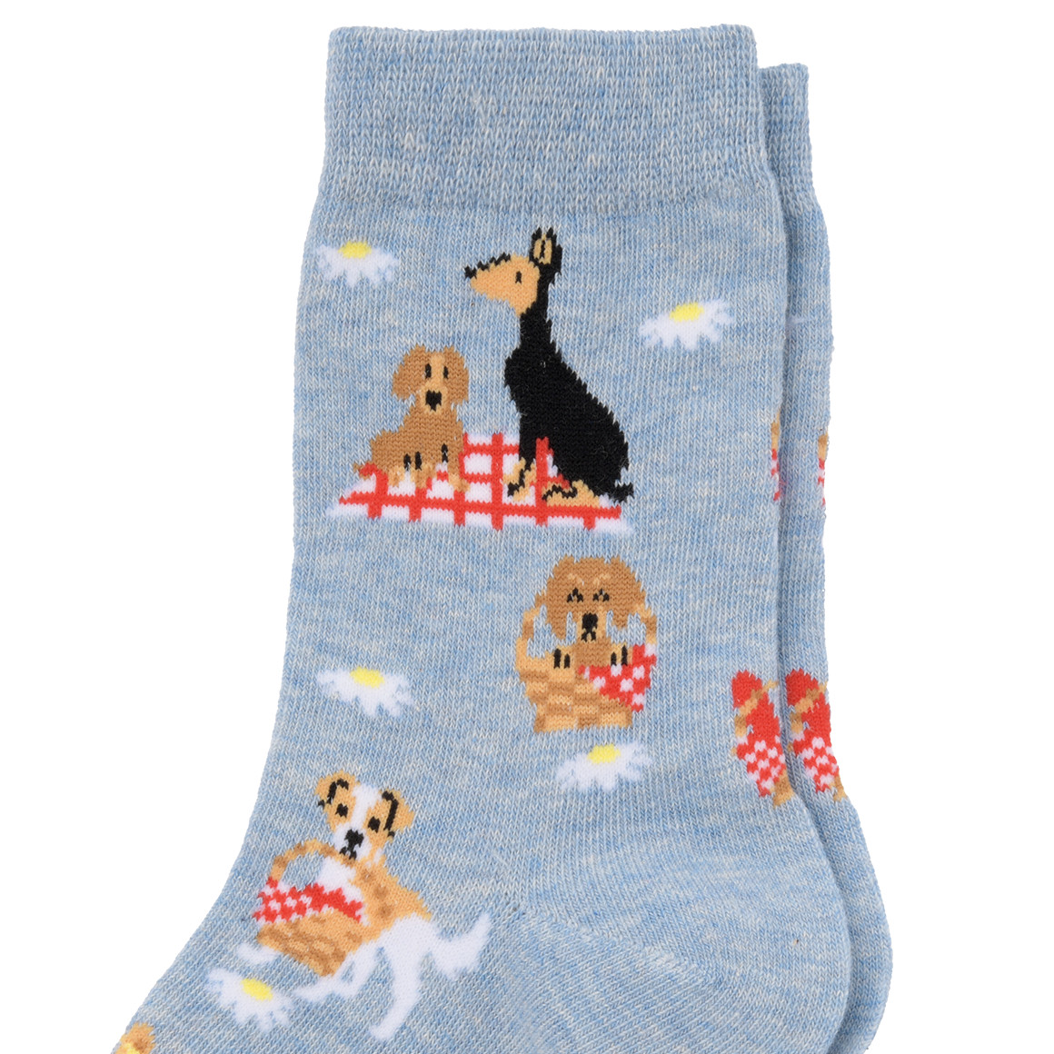1 Paar Damen Socken mit Fun-Motiv