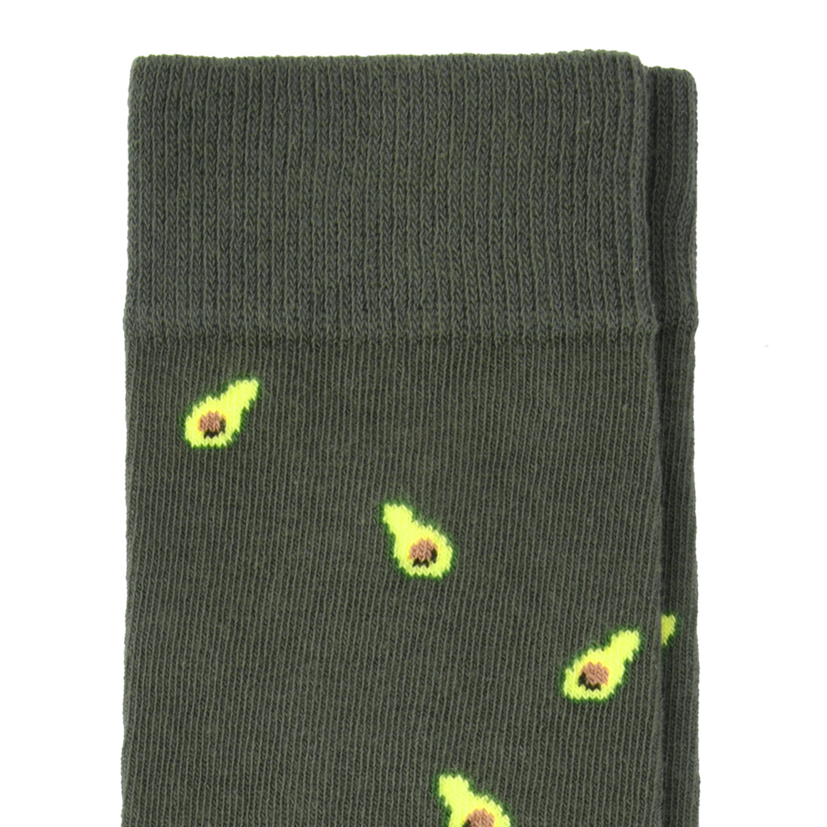 1 Paar Herren Socken mit Avocado-Motiven