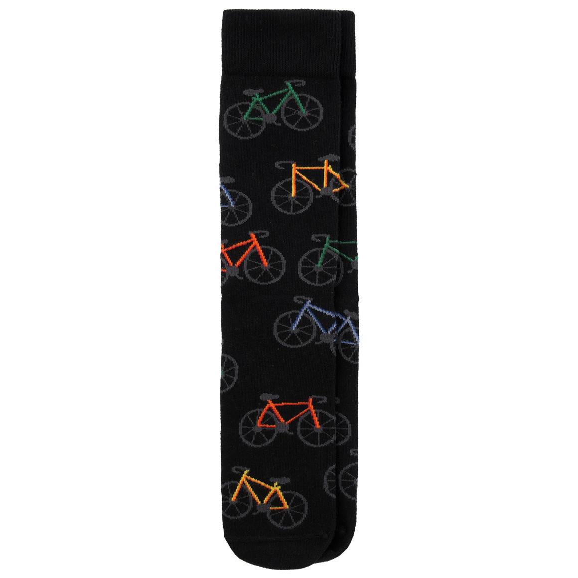 1 Paar Herren Socken mit Fahrrädern allover