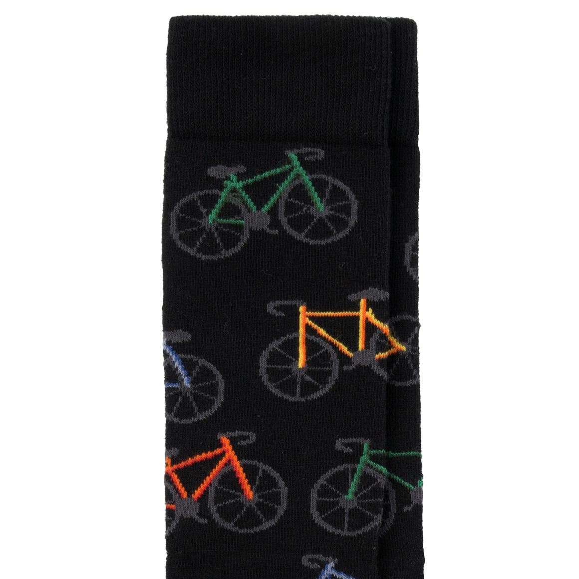 1 Paar Herren Socken mit Fahrrädern allover