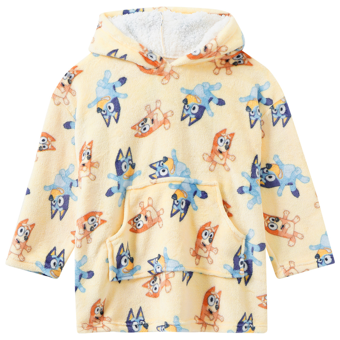 Bluey Hoodie-Decke mit Kapuze