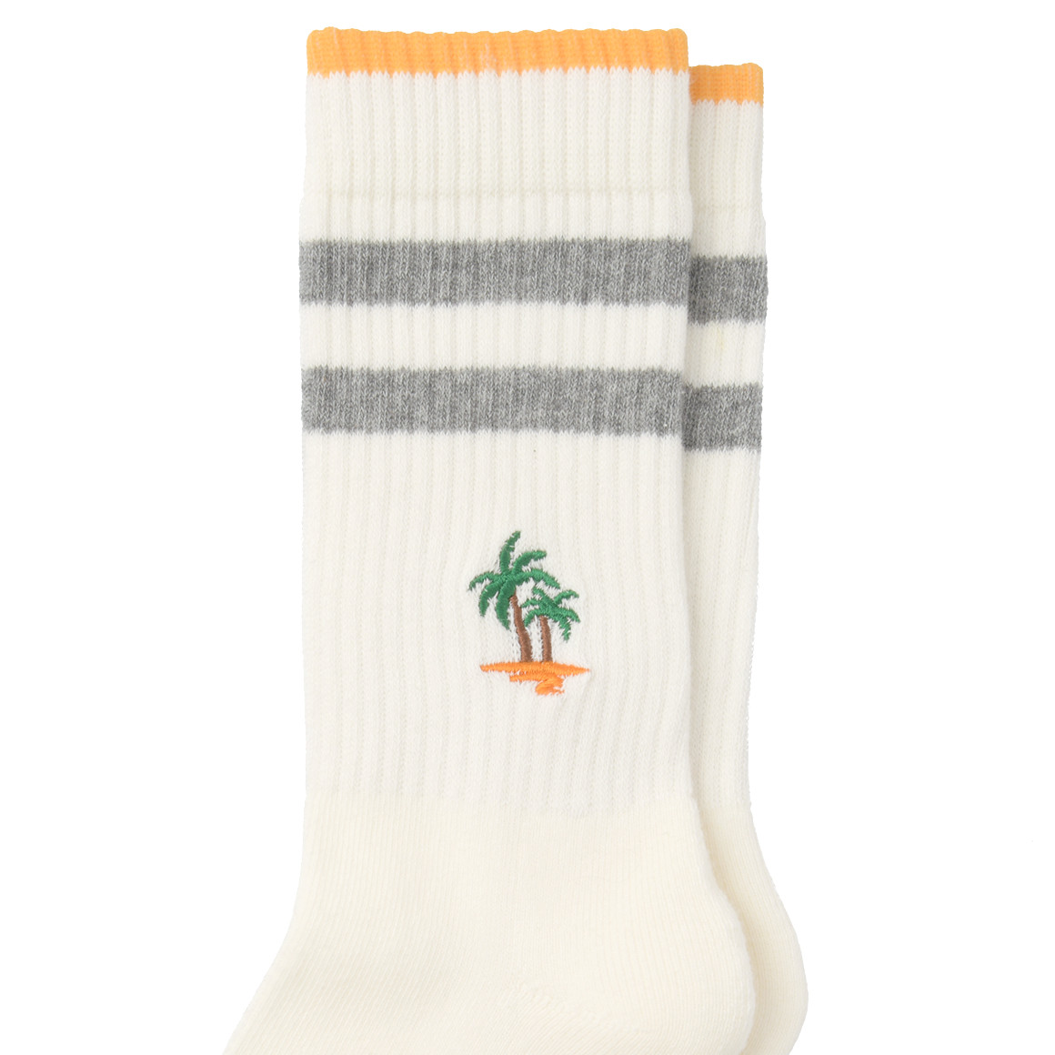 1 Paar Herren Sportsocken mit Stickerei