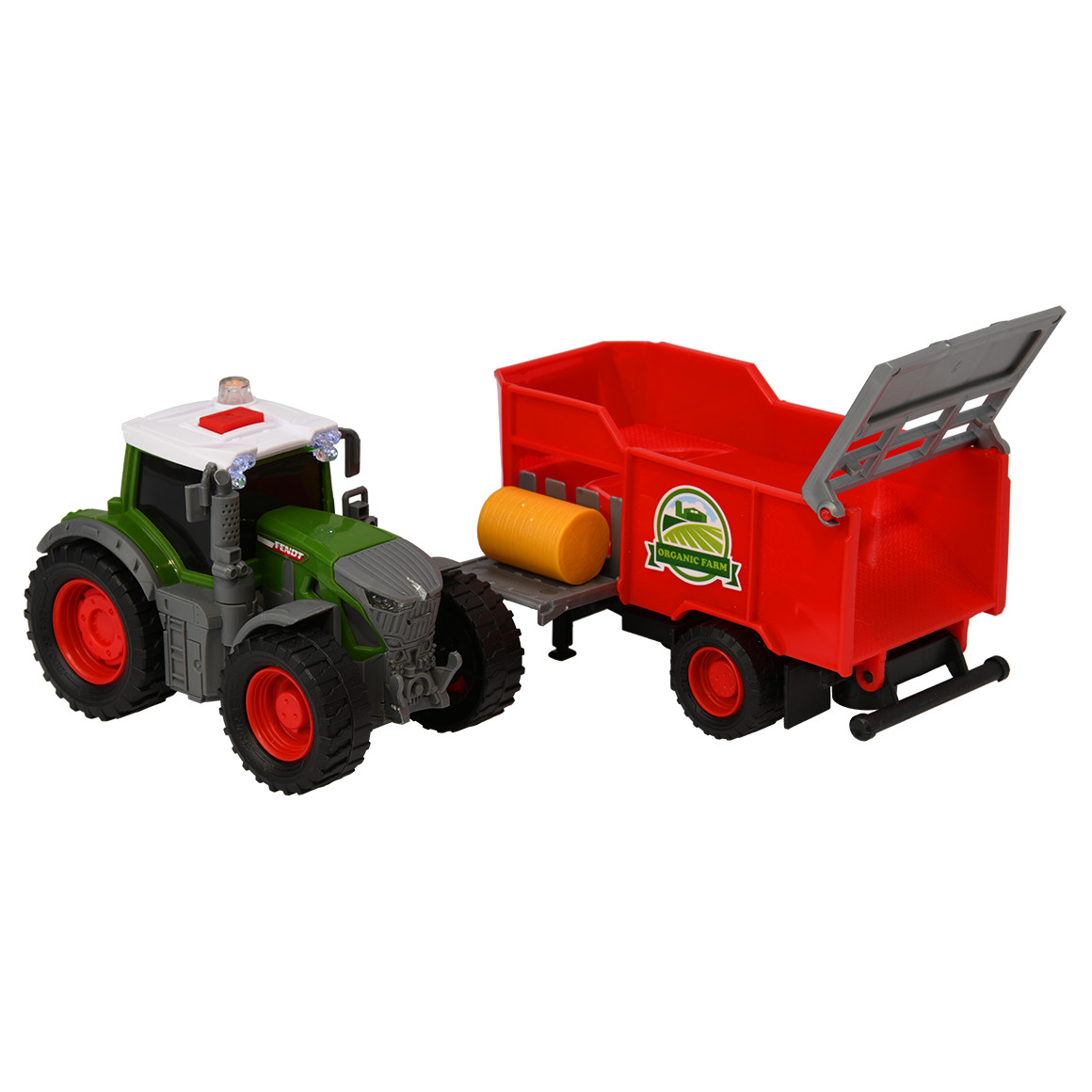 Dickie Toys Fendt Farm Trailer mit Effekten