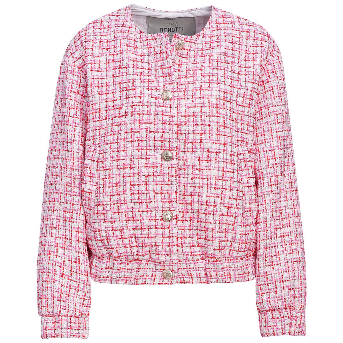 Damen Blazer in Bouclé-Optik