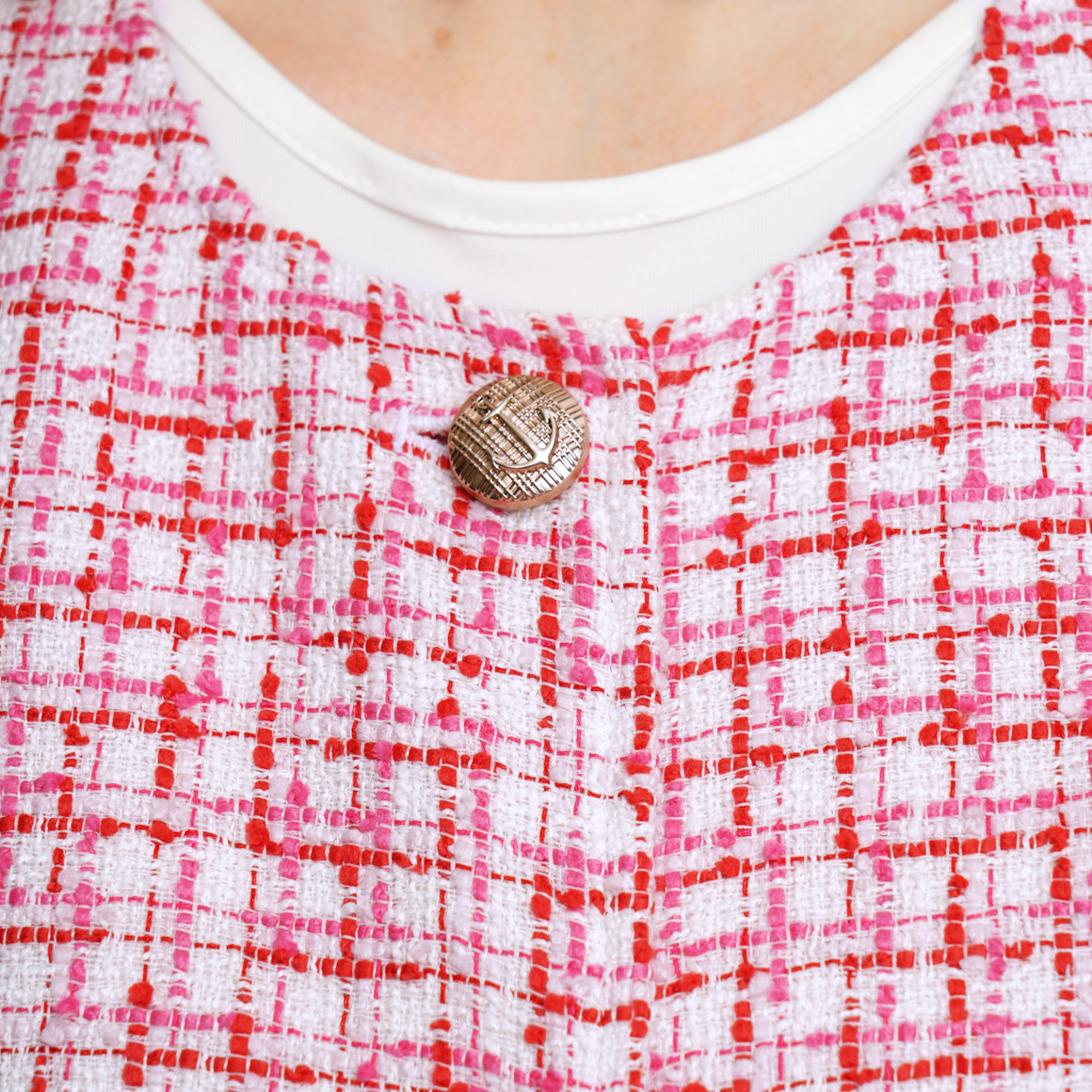 Damen Blazer in Bouclé-Optik