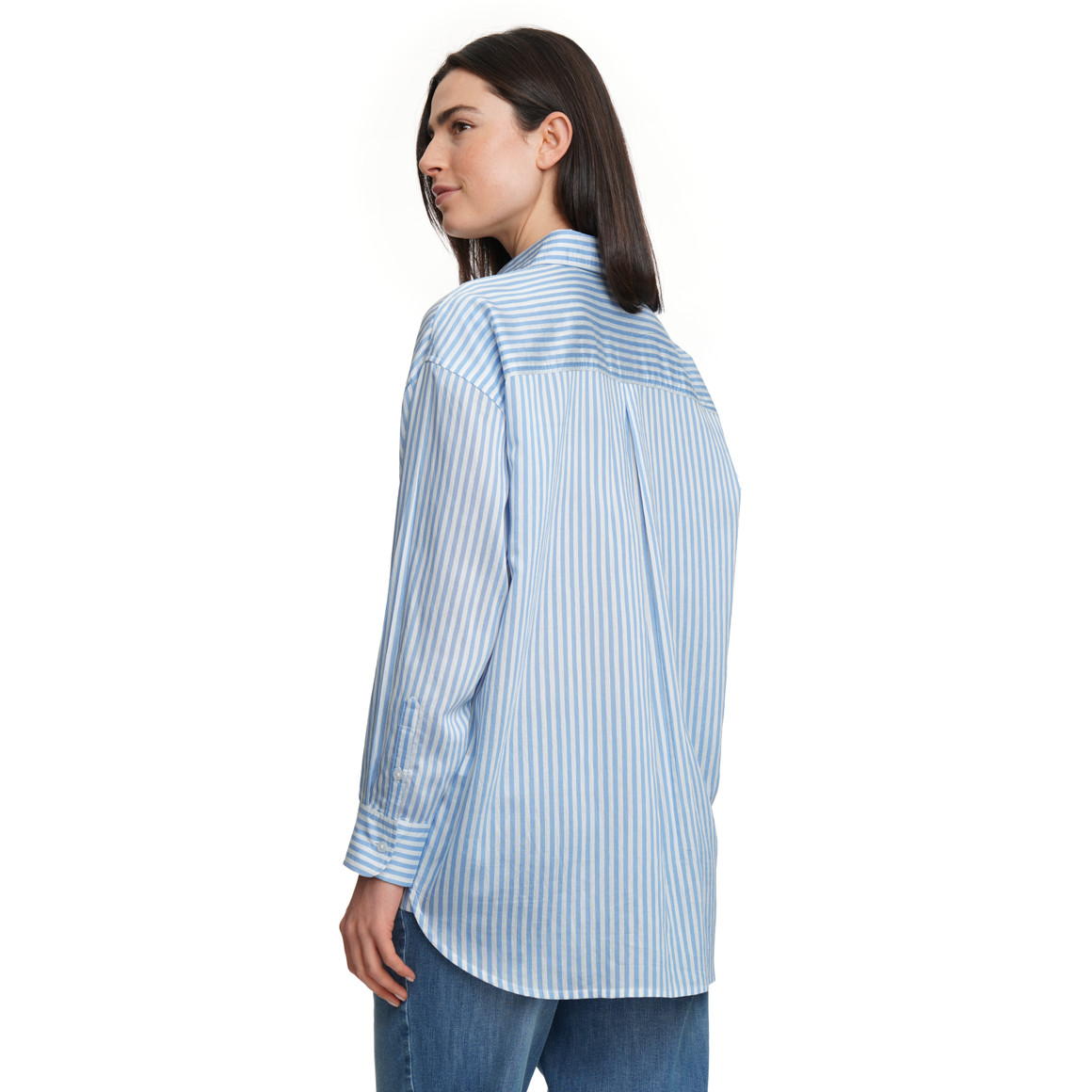 Damen Hemdbluse im Streifen-Look