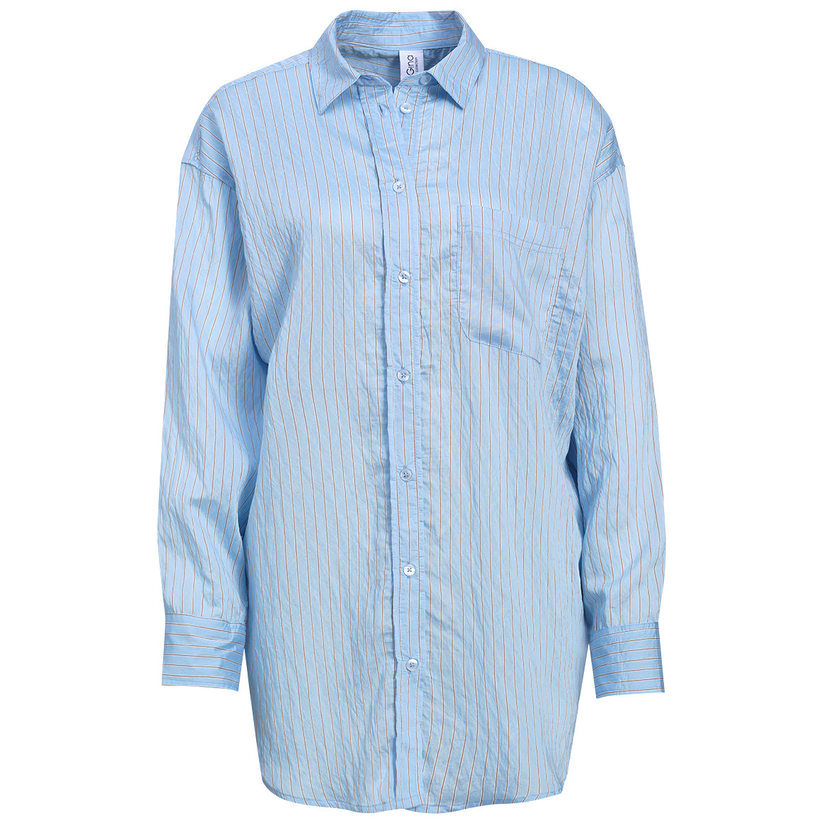 Damen Hemdbluse im Streifen-Look