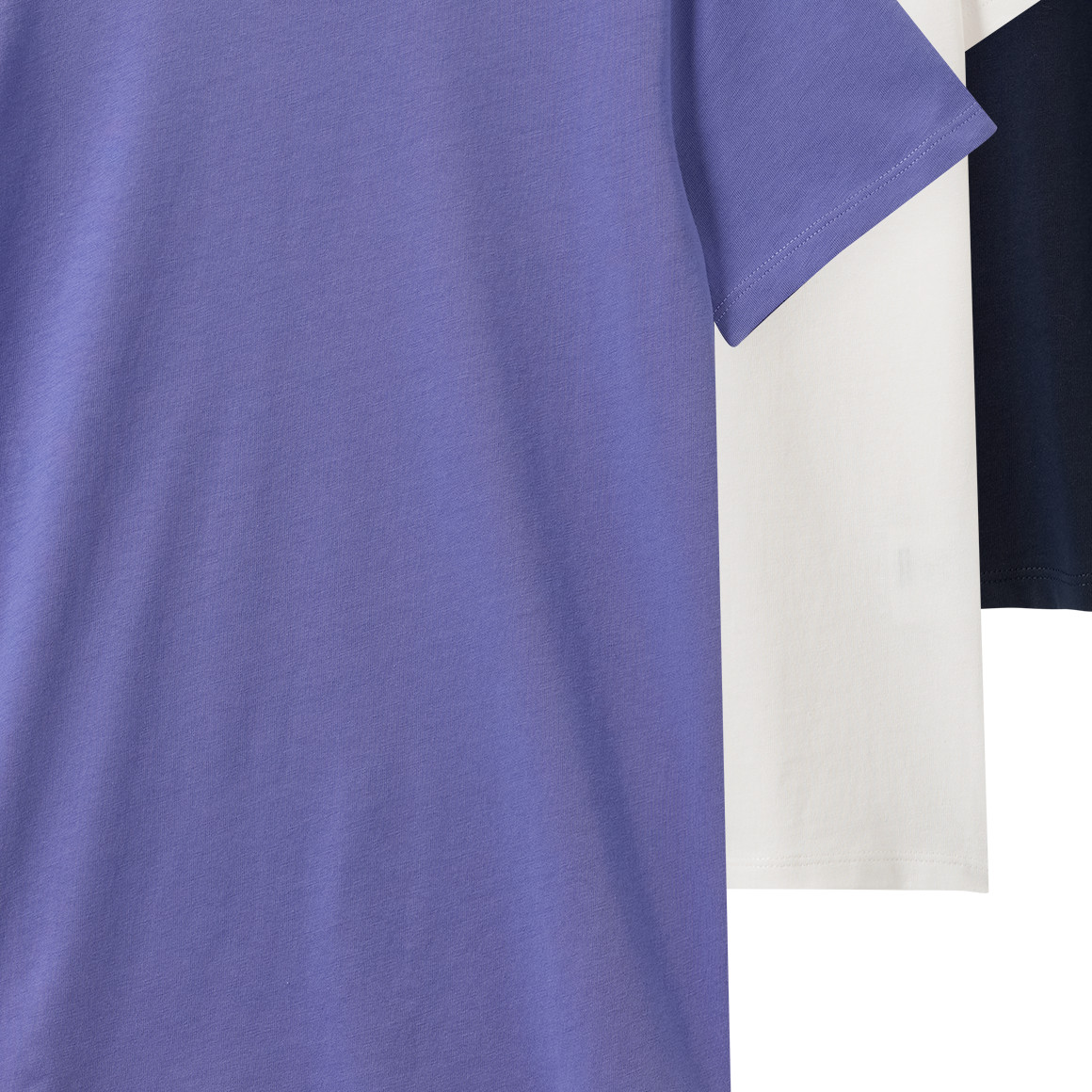 3 Jungen T-Shirts im Basic-Look