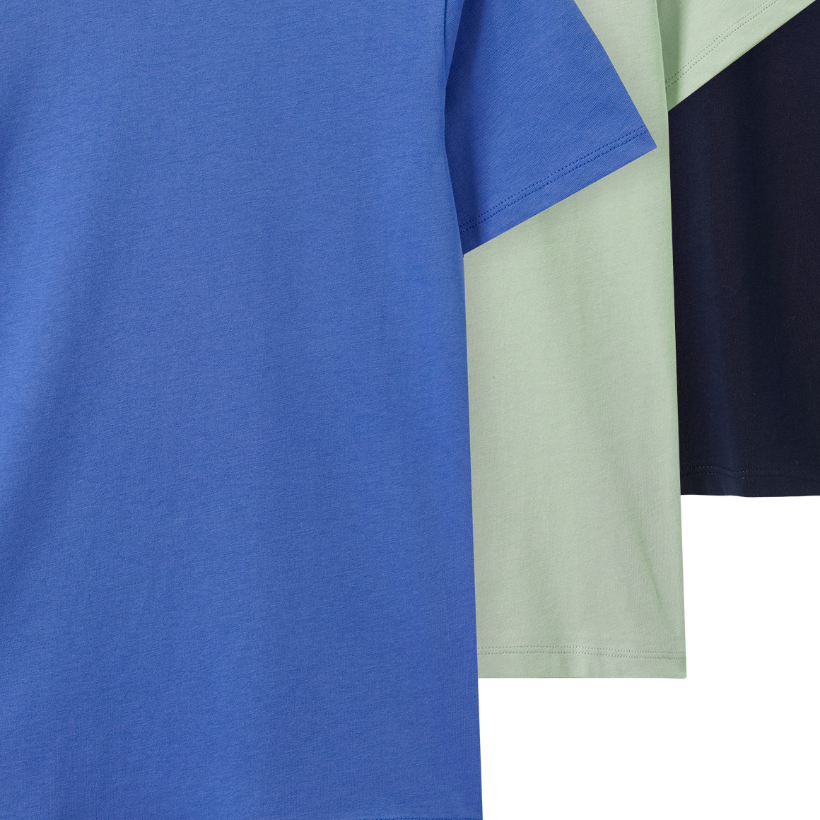 3 Jungen T-Shirts im Basic-Look
