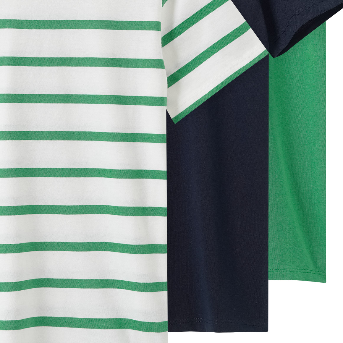 3 Jungen T-Shirts im Basic-Look