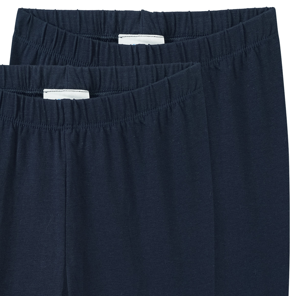 2 Baby Capri-Leggings im Basic-Look