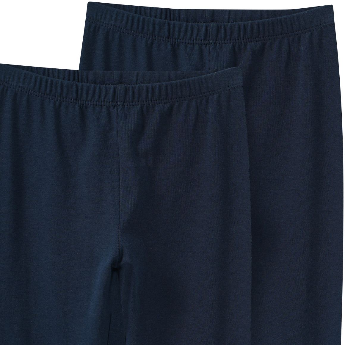 2 Mädchen Capri-Leggings im Basic-Look