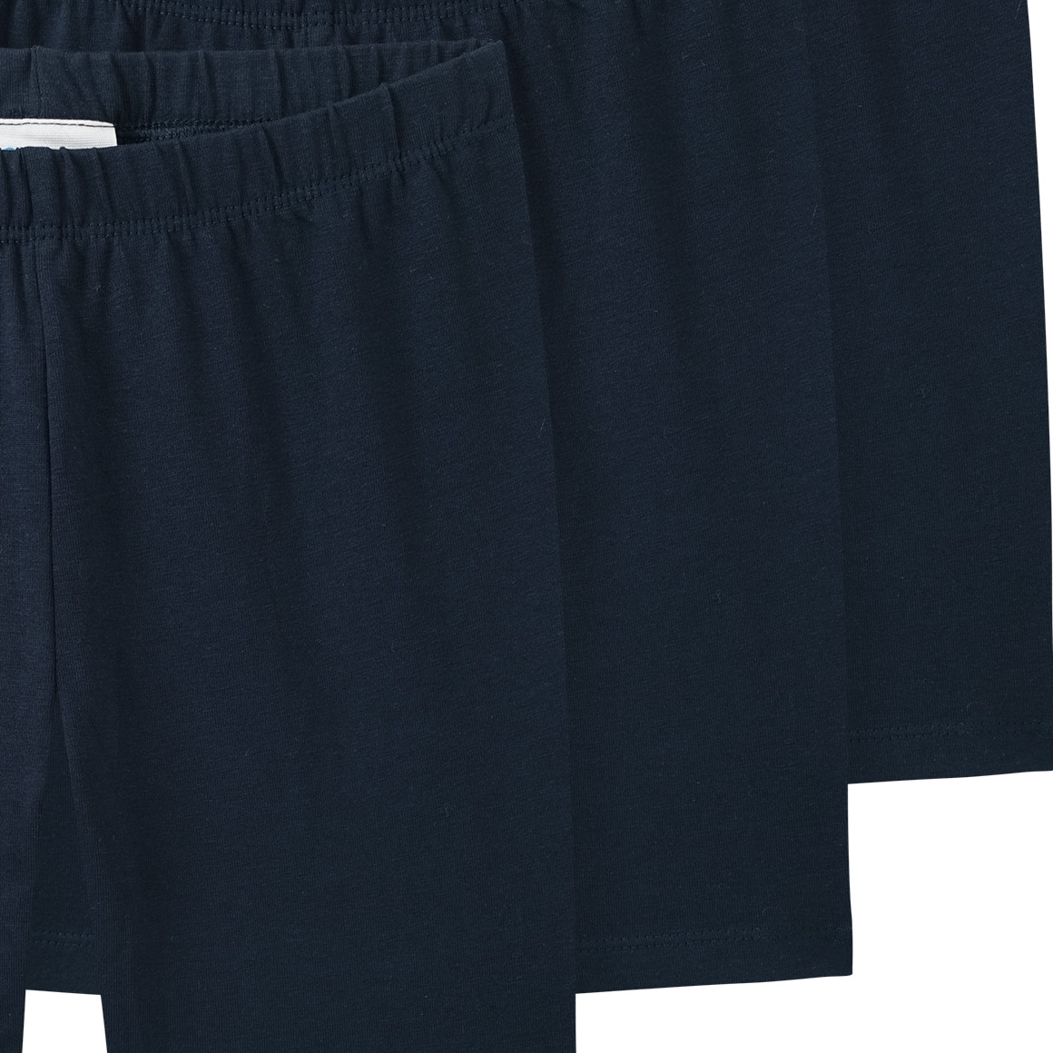 3 korte meisjesleggings in basic look