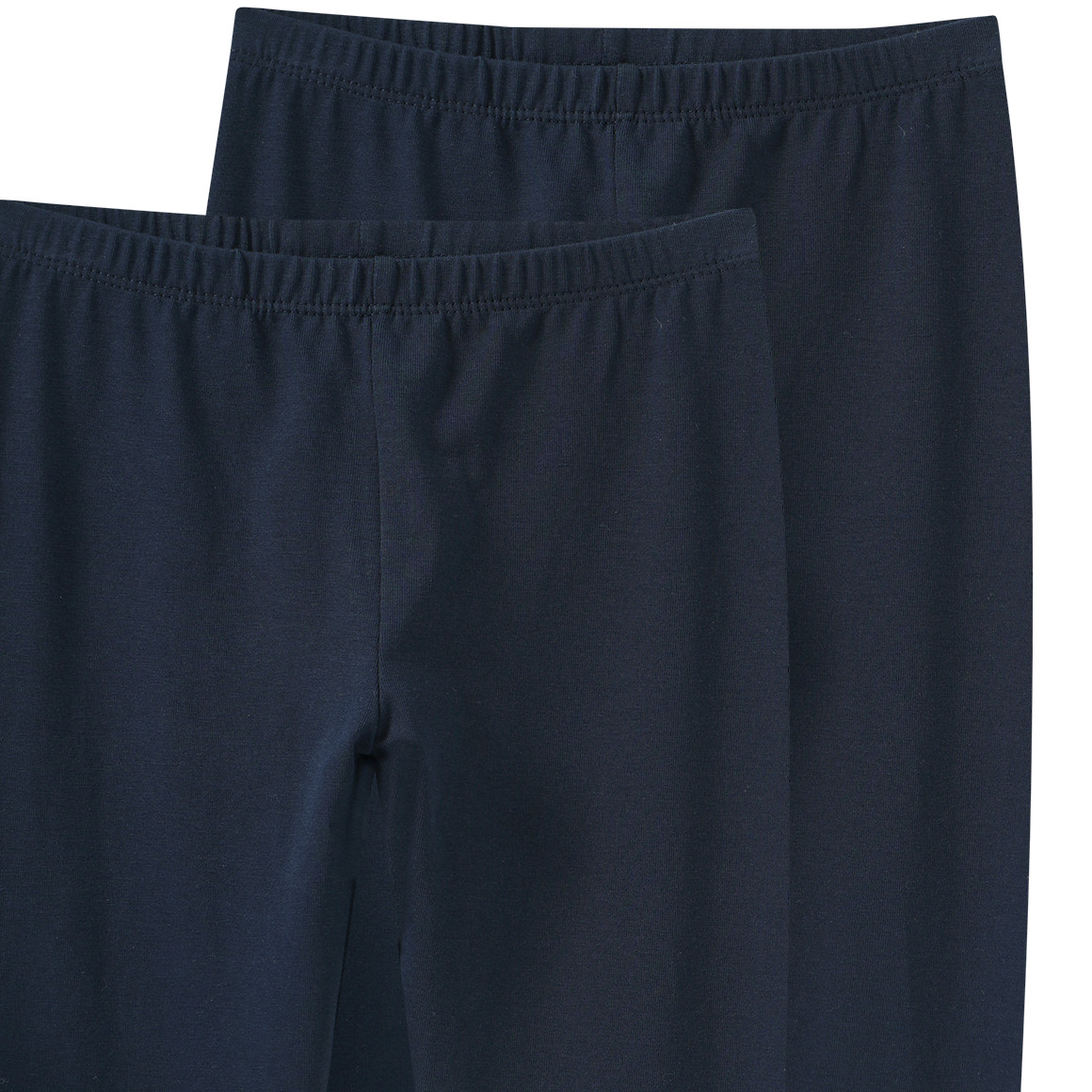 2 capri-leggings in basic look voor meisjes