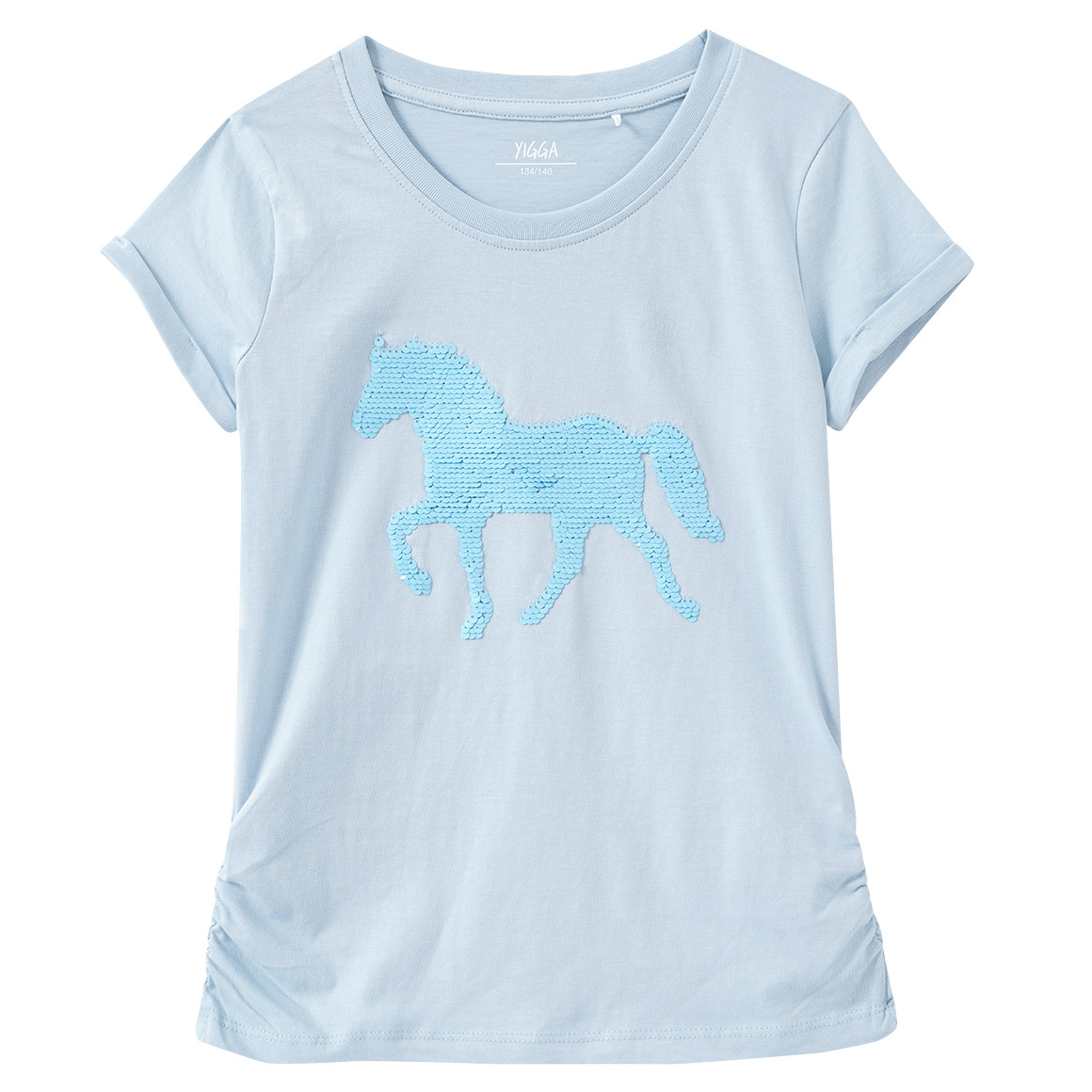 Meisjes T-shirt met omkeerbare pailletten
