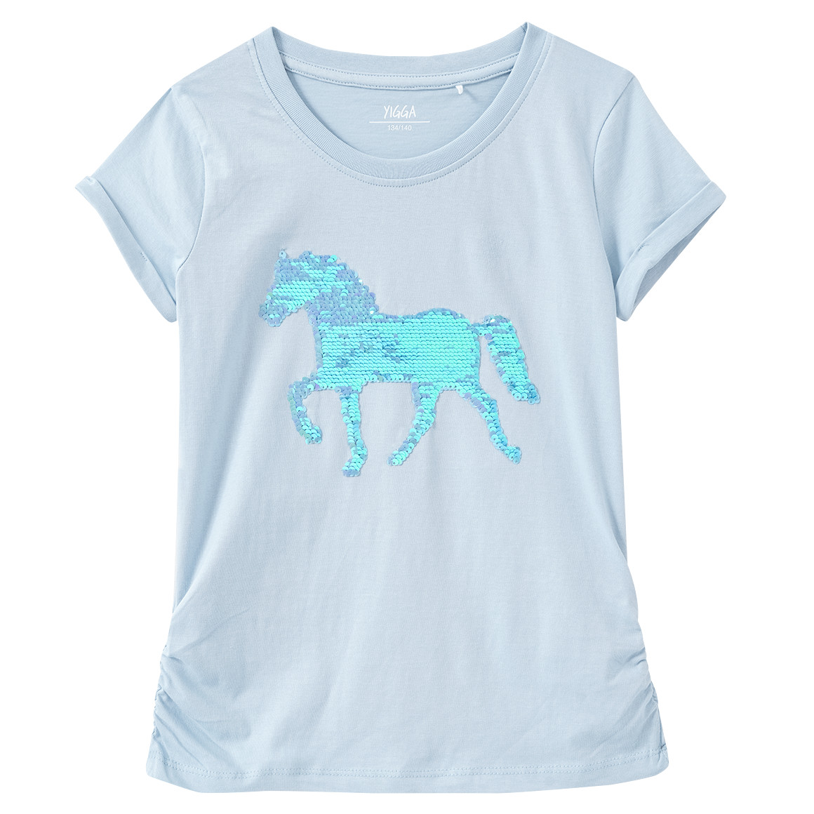 Meisjes T-shirt met omkeerbare pailletten