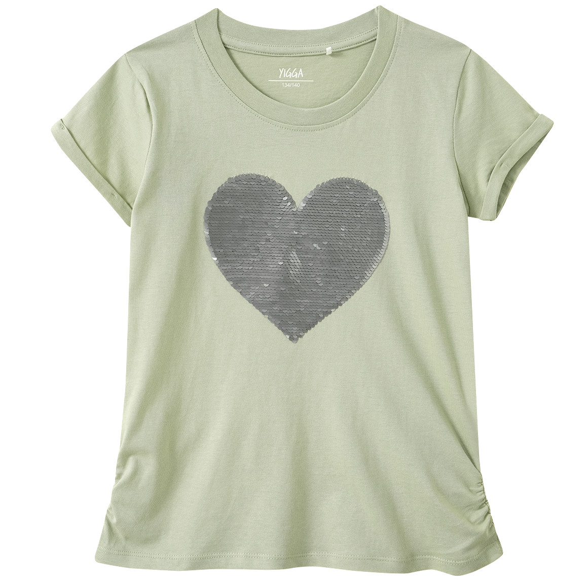Meisjes T-shirt met omkeerbare pailletten