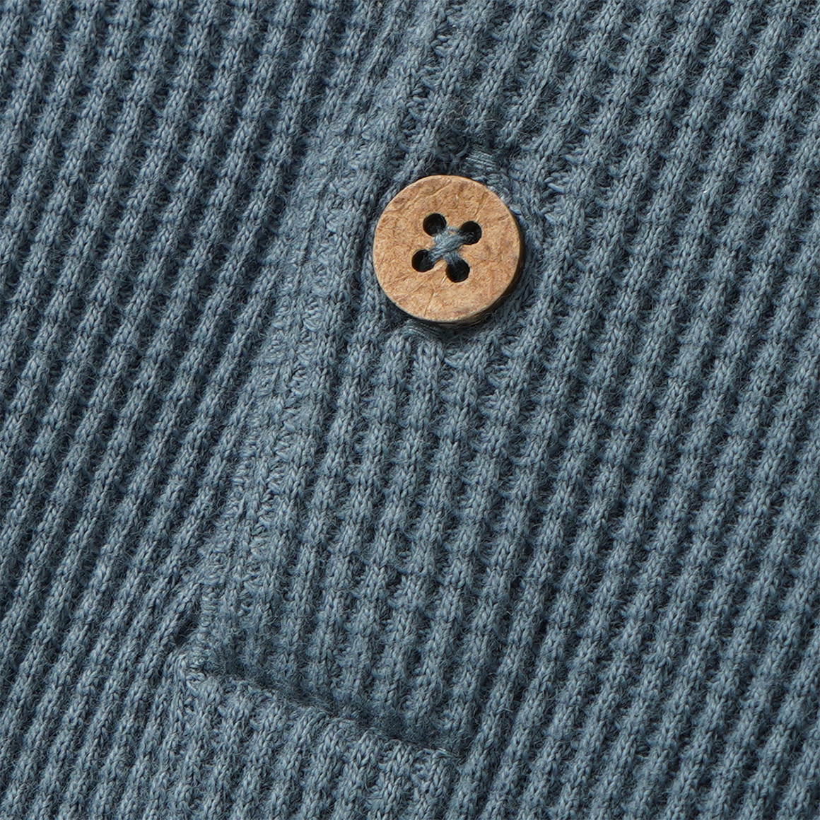 Jungen Langarmshirt aus Waffel-Piqué