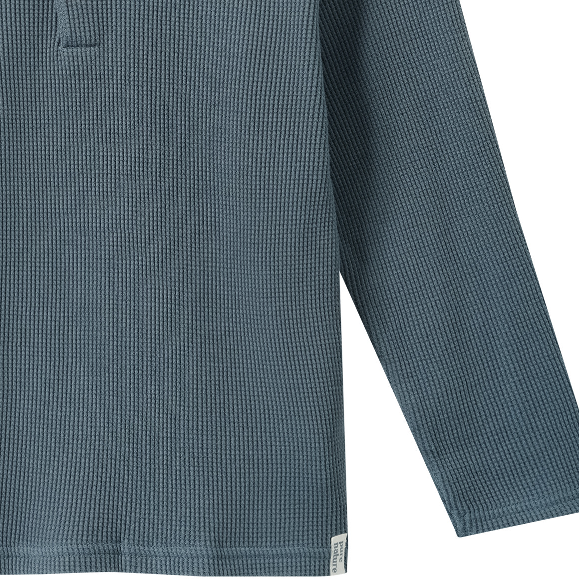 Jungen Langarmshirt aus Waffel-Piqué