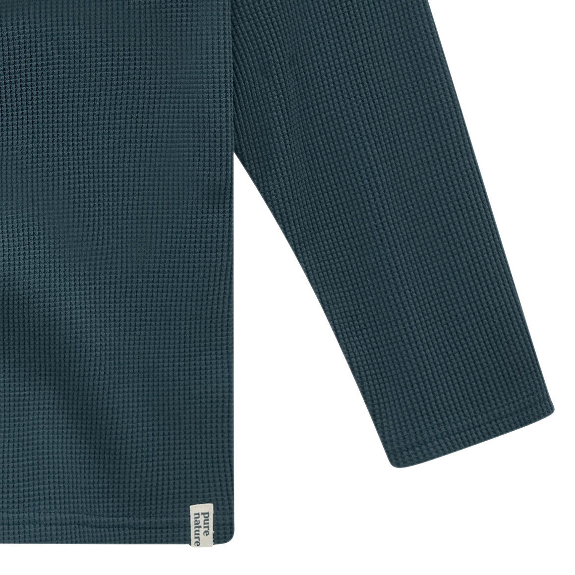 Jungen Langarmshirt aus Waffel-Piqué