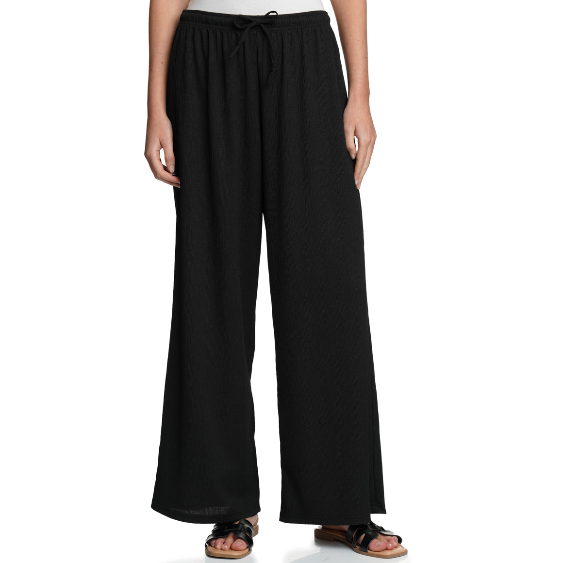 Damen Hose mit strukturiertem Material