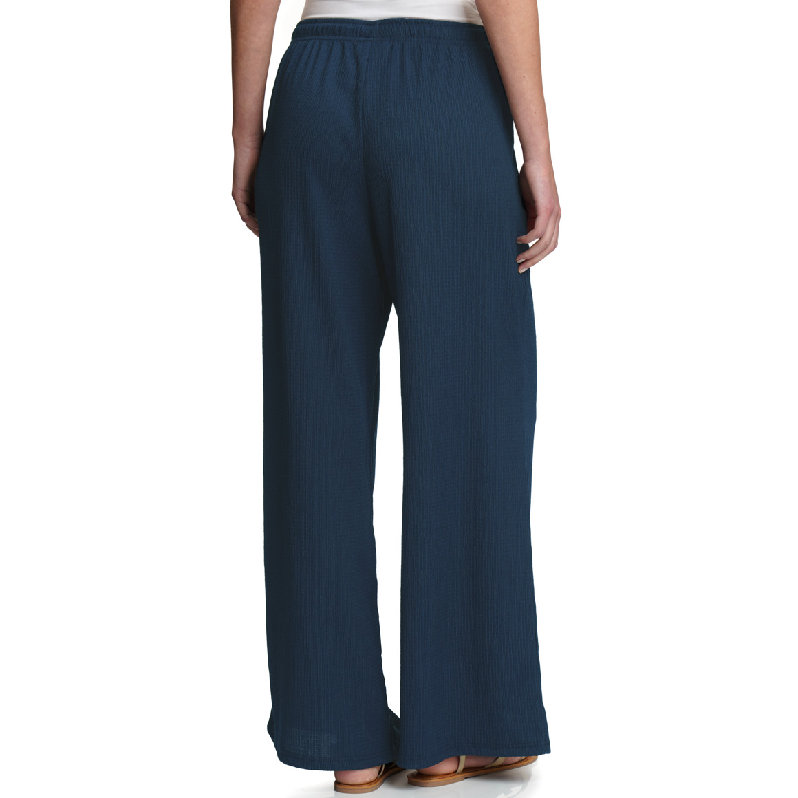 Damen Hose mit strukturiertem Material