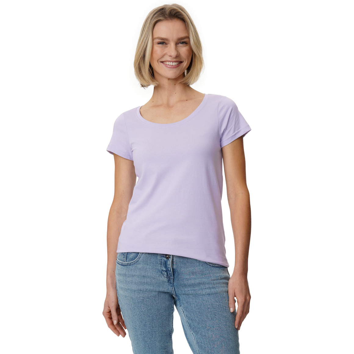 3 Damen T-Shirts im Basic-Look