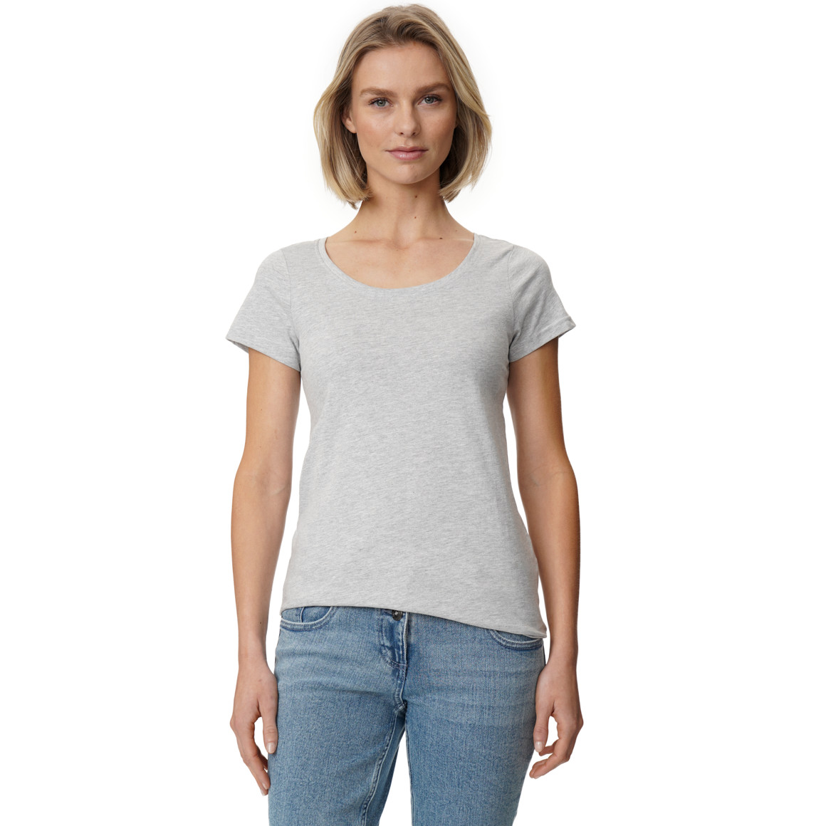 3 Damen T-Shirts im Basic-Look