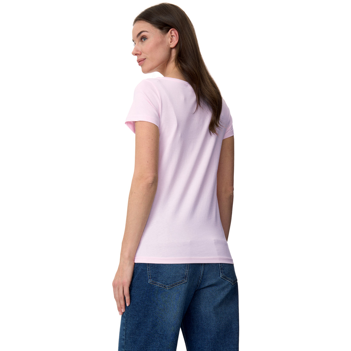3 Damen T-Shirts im Basic-Look