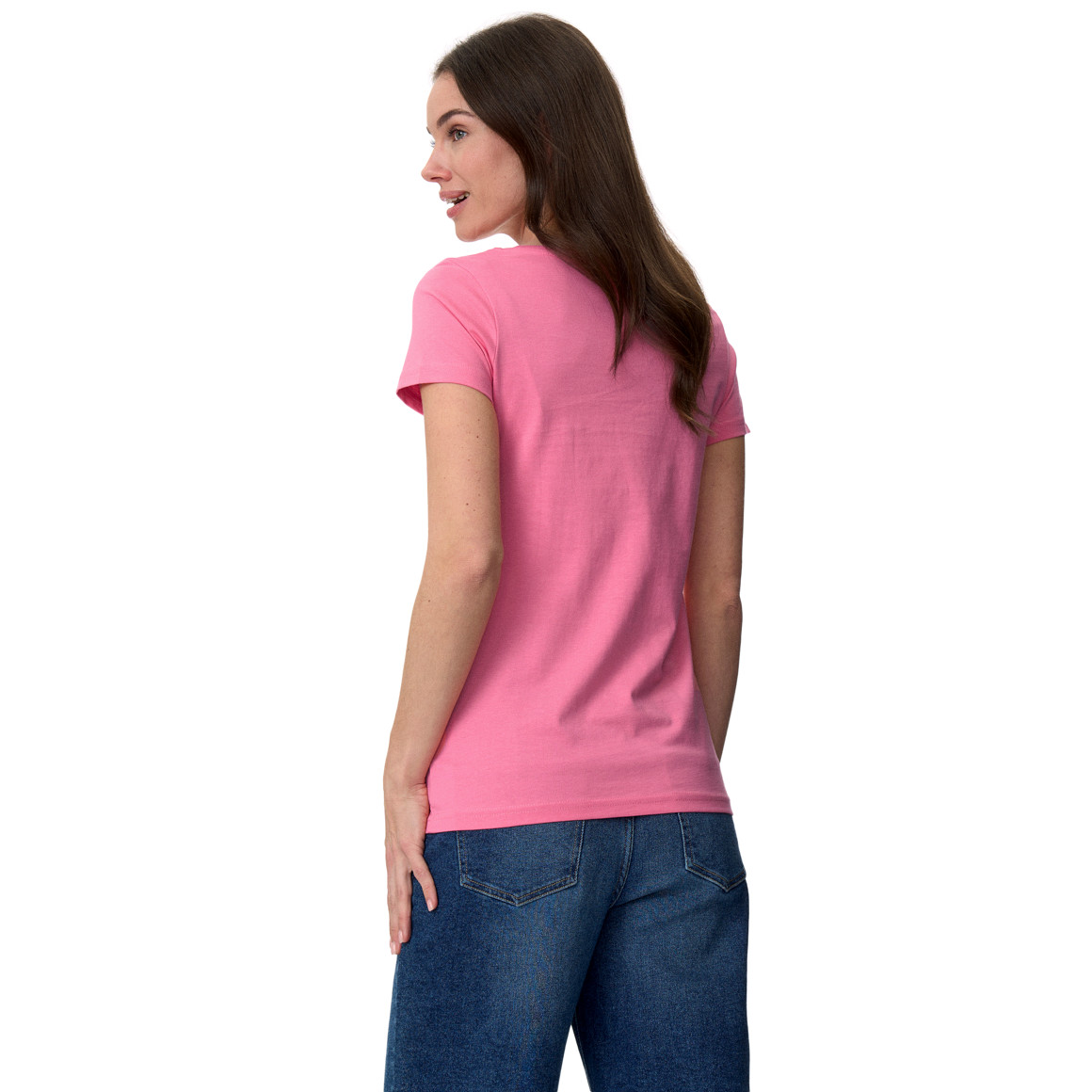 3 Damen T-Shirts im Basic-Look