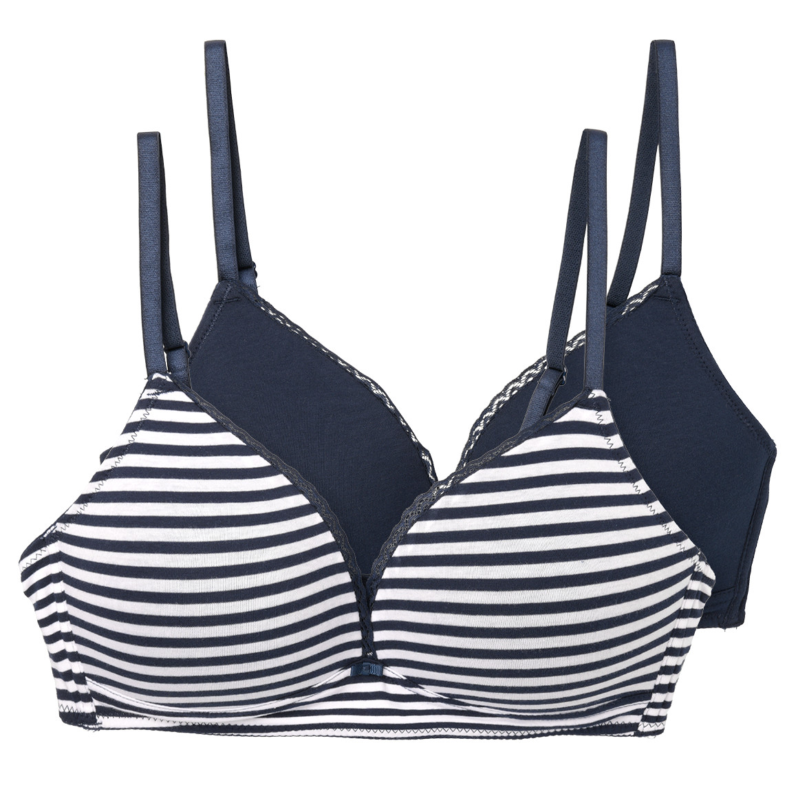 2 Damen Soft-BHs im Set