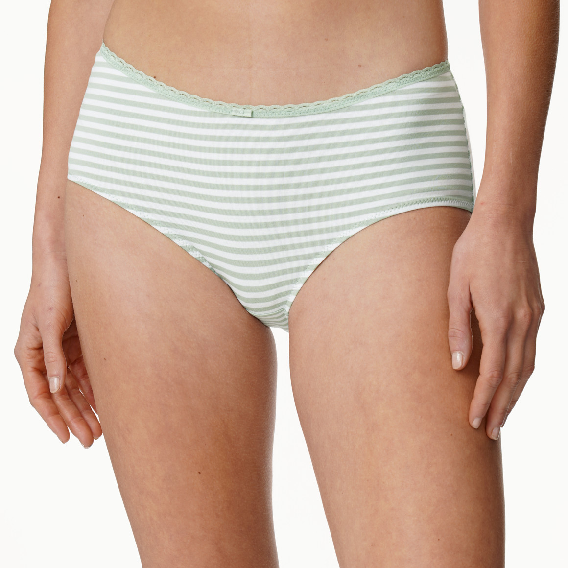 5 Damen Pantys mit Spitze