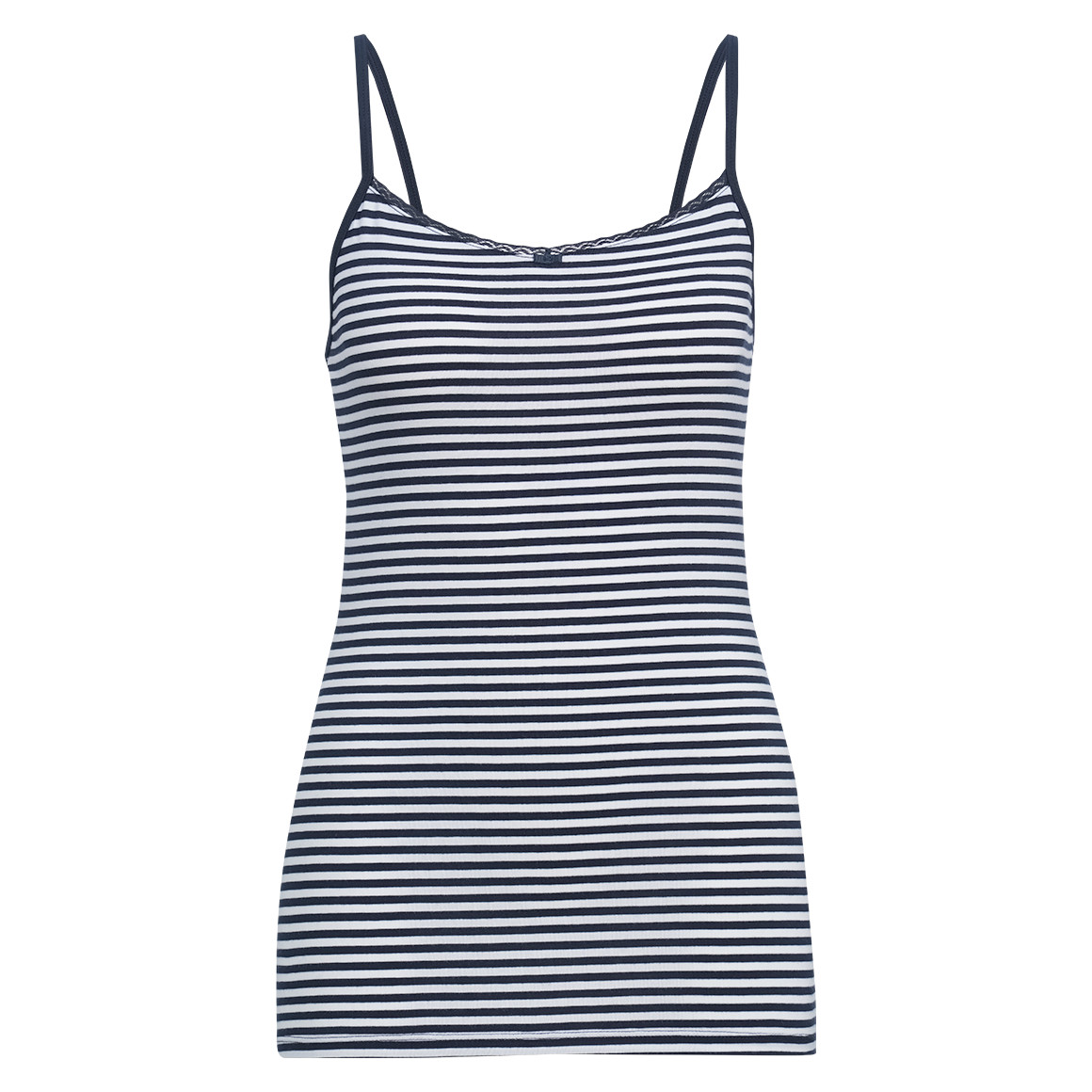 3 Damen Unterhemden mit Spitze