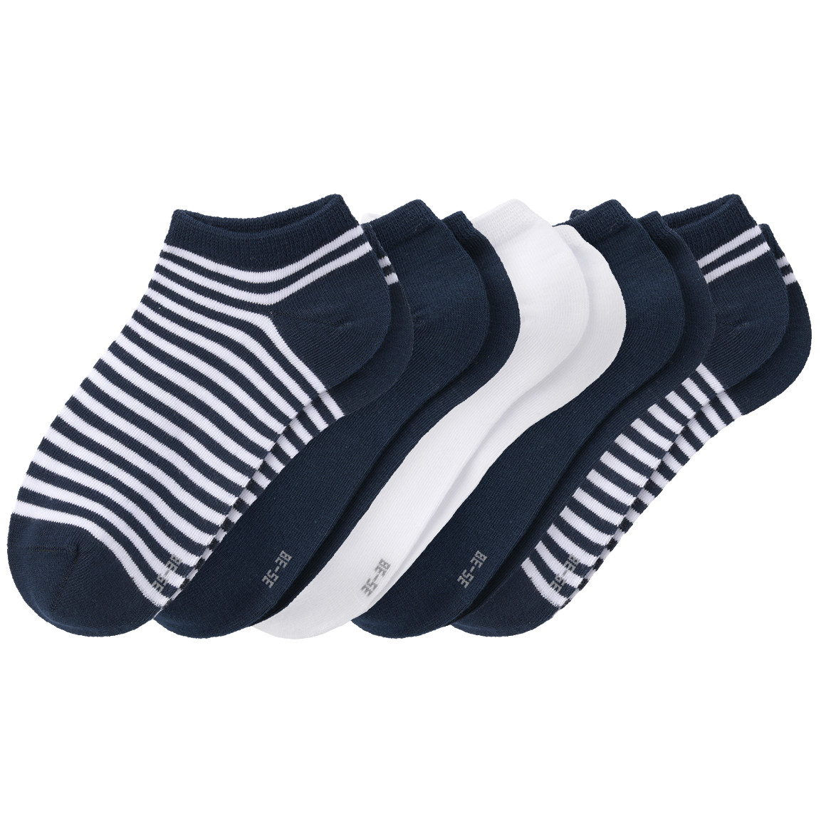 5 Paar Damen Sneaker-Socken im Set
