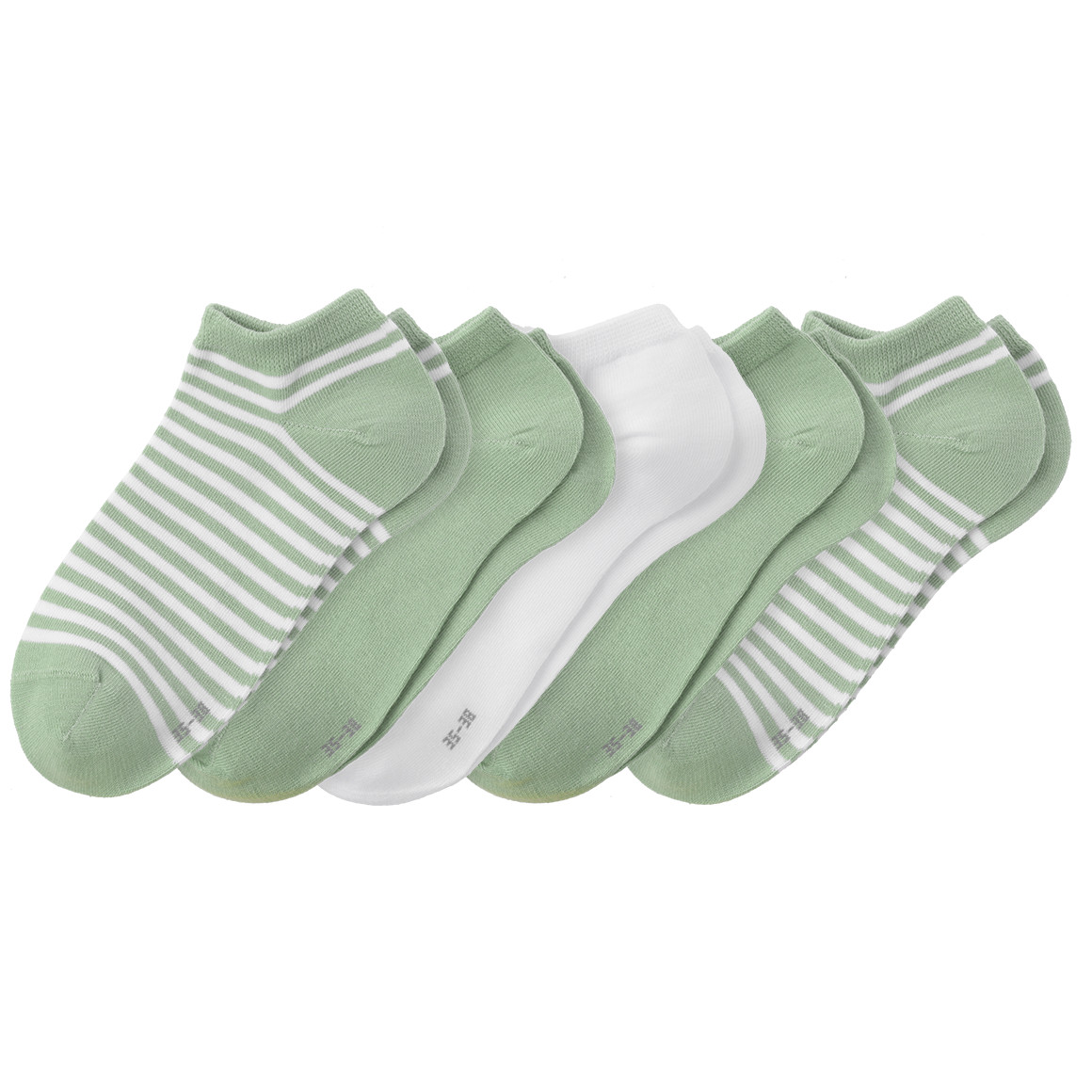 5 Paar Damen Sneaker-Socken im Set