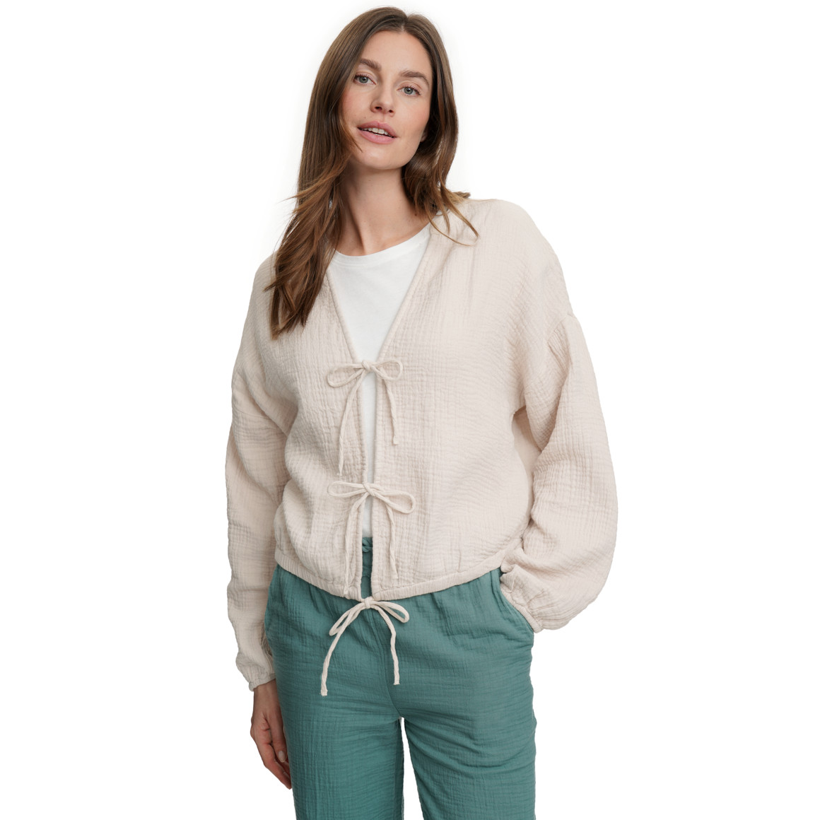 Damen Musselin-Bluse aus Bio-Baumwolle