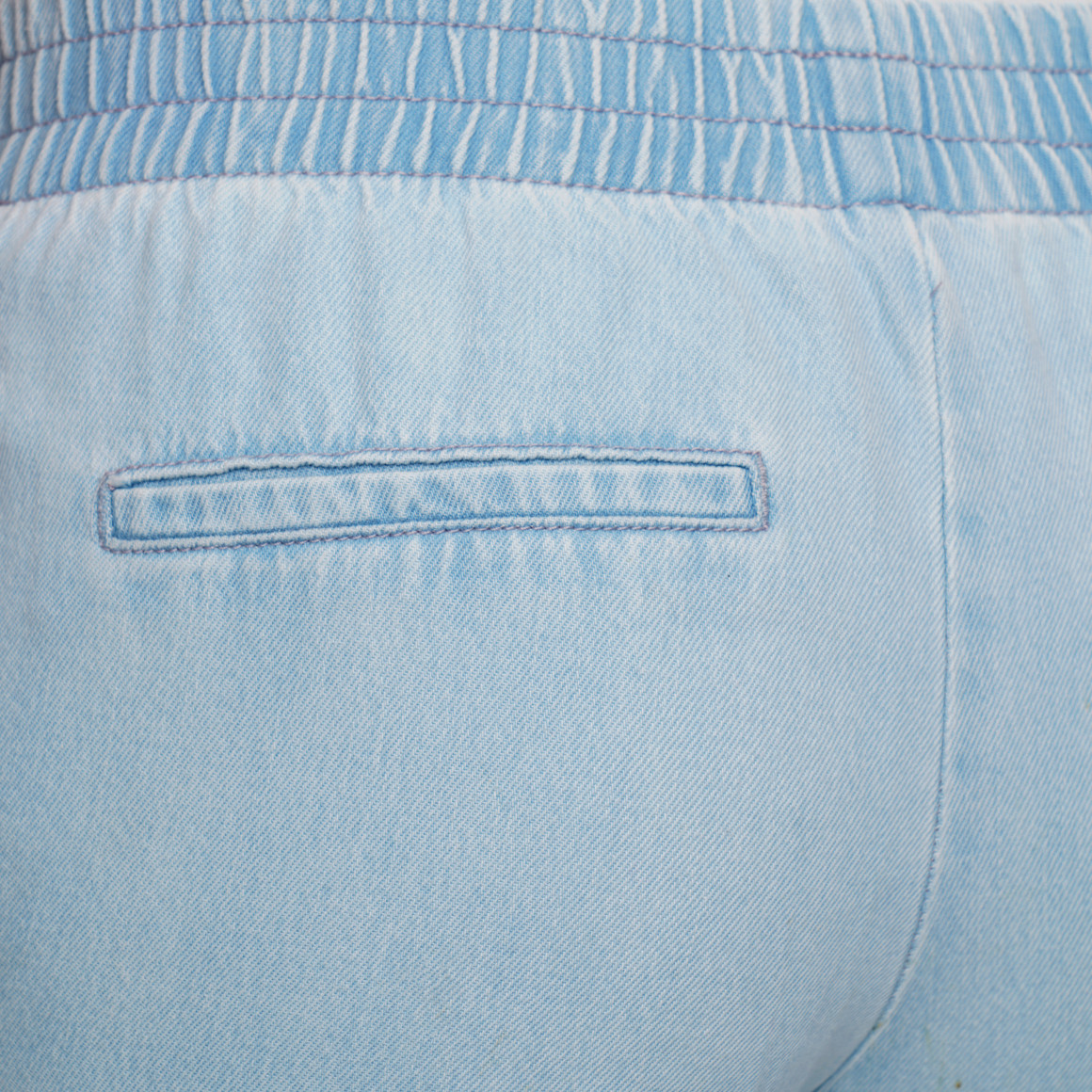 Damen Wide-Leg-Jeans mit Elastikbund