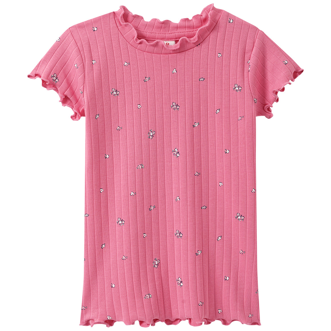 Mädchen T-Shirt mit Blümchen-Print