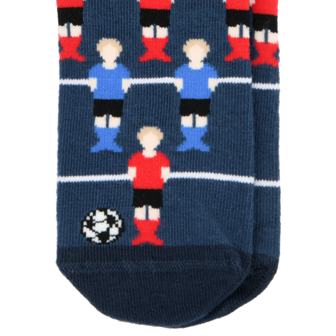 1 Paar Jungen Socken mit Fußball-Motiven