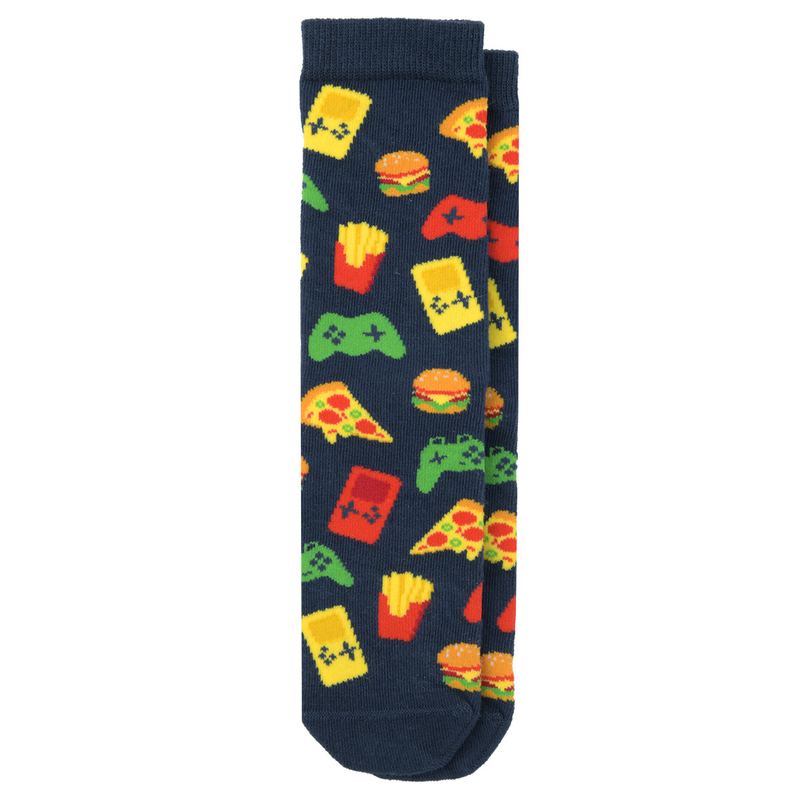 1 Paar Jungen Socken mit Allover-Motiv