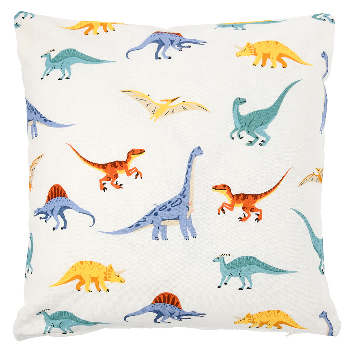 Kissenhülle mit Dino-Print allover