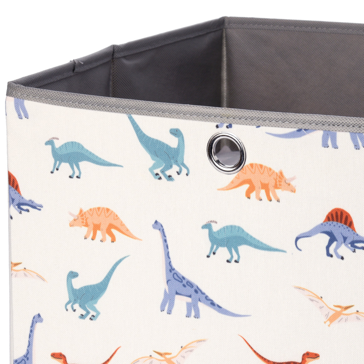 Aufbewahrungsbox mit Dino-Motiven
