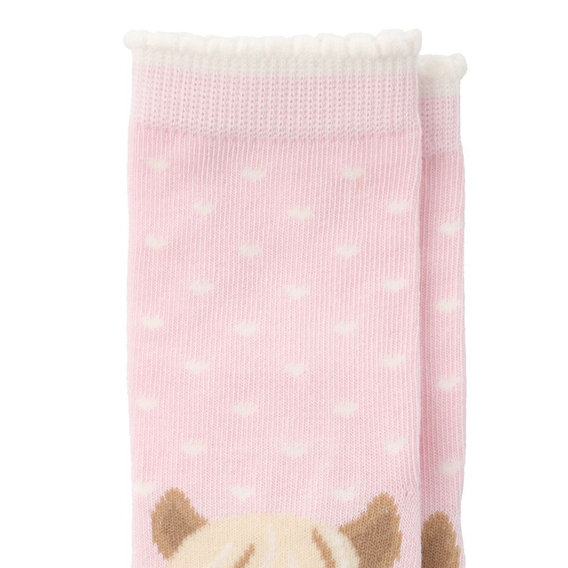 1 Paar Mädchen Socken mit Fun-Motiv