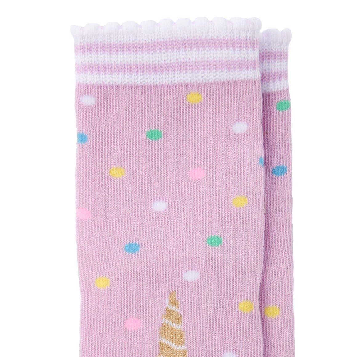 1 Paar Mädchen Socken mit Fun-Motiv