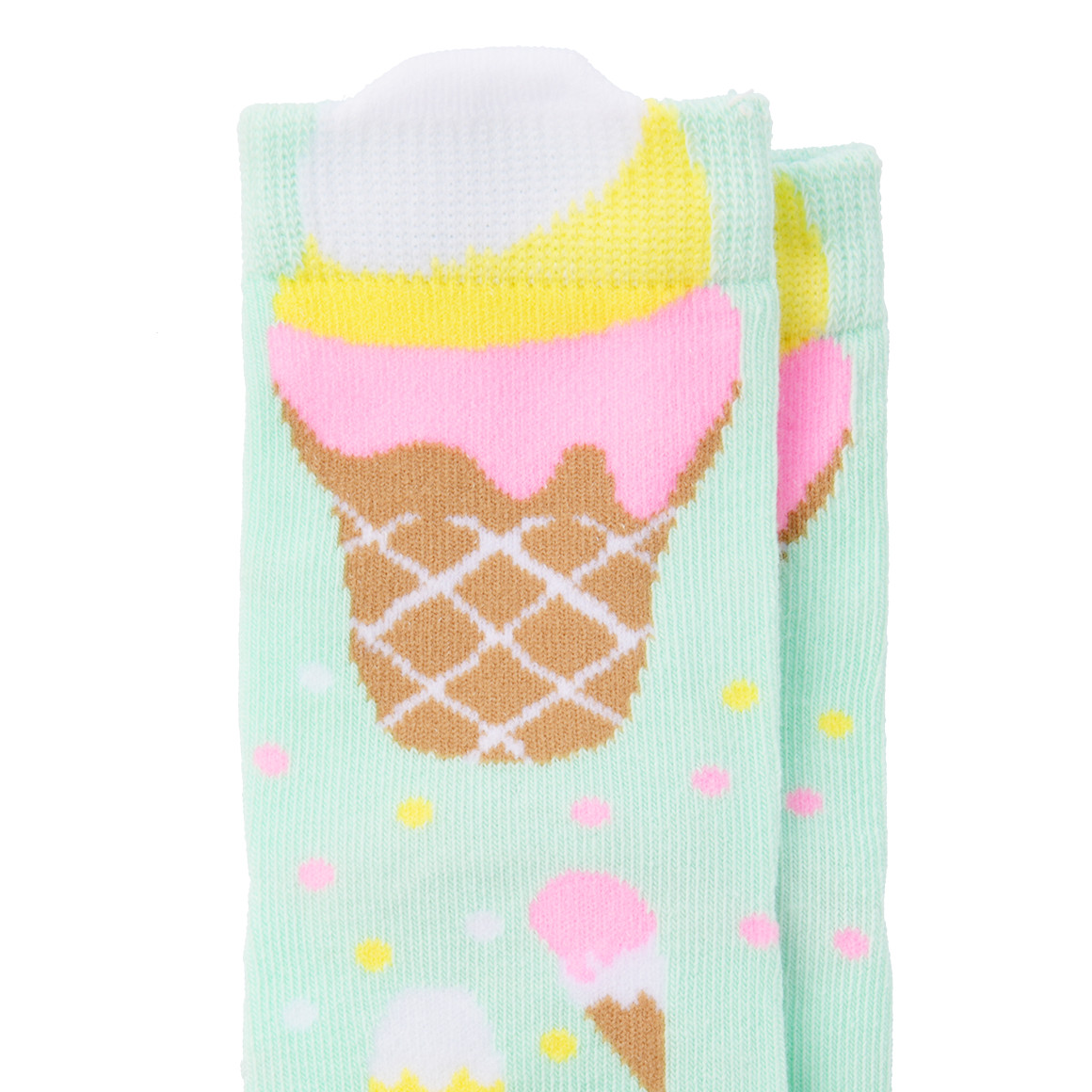 1 Paar Mädchen Socken mit Fun-Motiv
