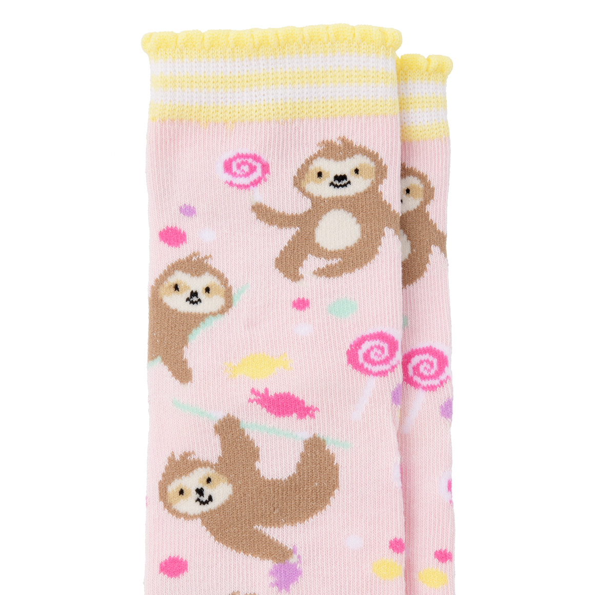 1 Paar Mädchen Socken mit Fun-Motiv